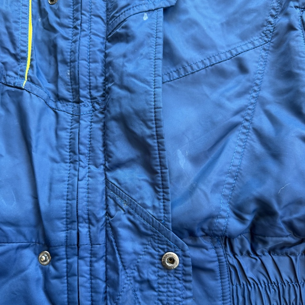 Vtg SPYDER Thinsulate Entrant Mens 80s Retro Winter Jacket L with Packable Hood - Picture 6 of 16